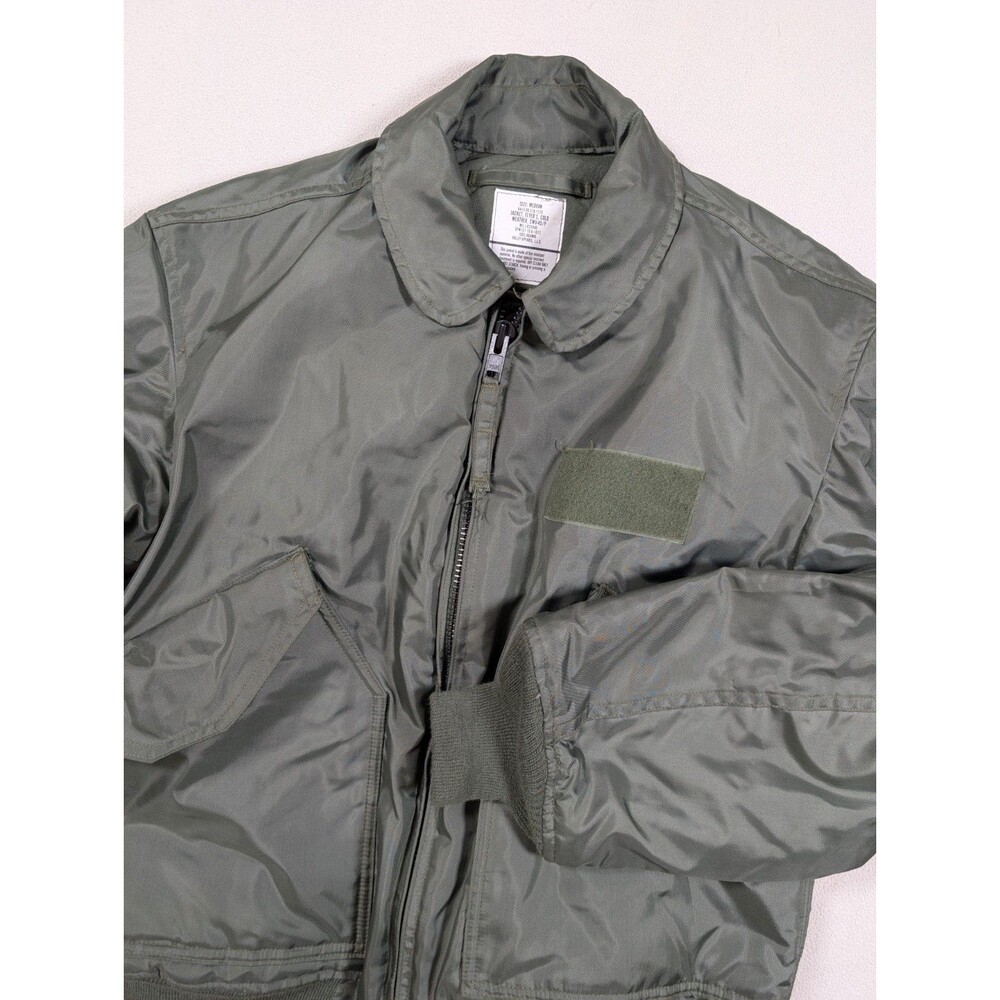 USAF Flyers Jacket Mens Cold Weather CWU 45/P Aramid Pilot Military Sz Med